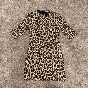 Alice + Olivia Animal Print Dress